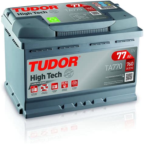 batteria tudor 77ah|Batteria Tudor TA770 .